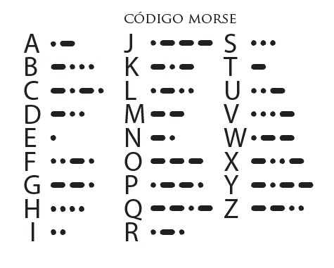 Verso en Código Morse